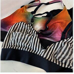Parade Bra X Large Bralette Lot of Three XL-limited Ed Colorway Mesh